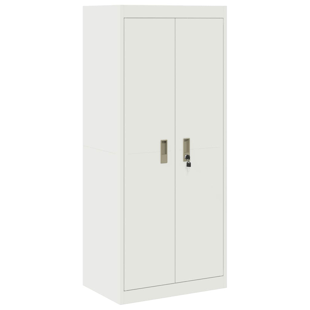 vidaXL Szafka do przechowywania Biały 60 x 40 x 140 cm Stal