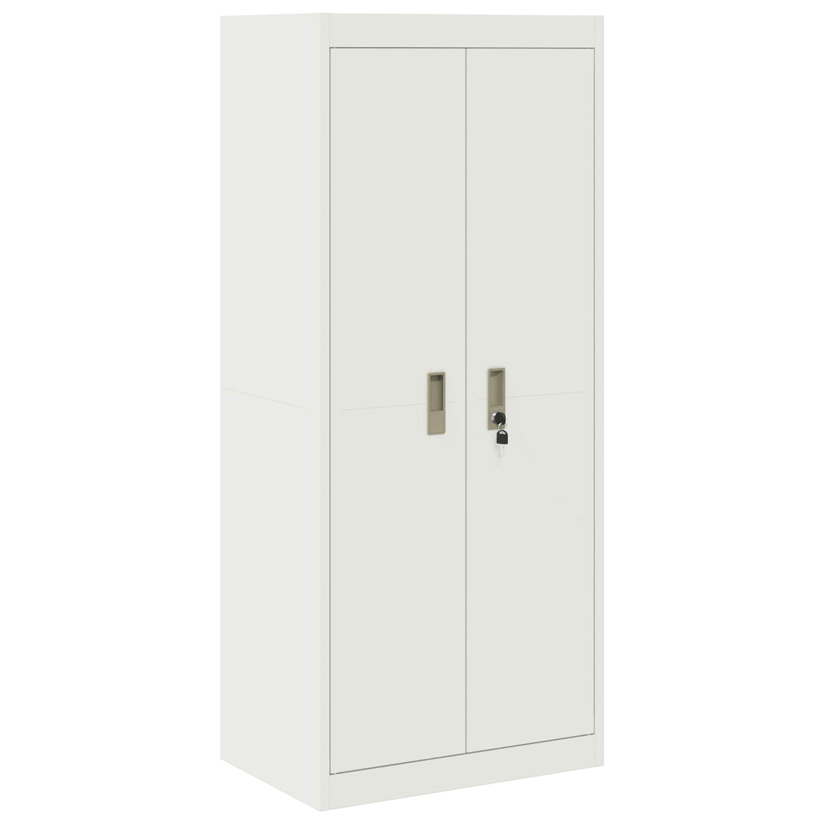 vidaXL Szafka do przechowywania Biały 60 x 40 x 140 cm Stal