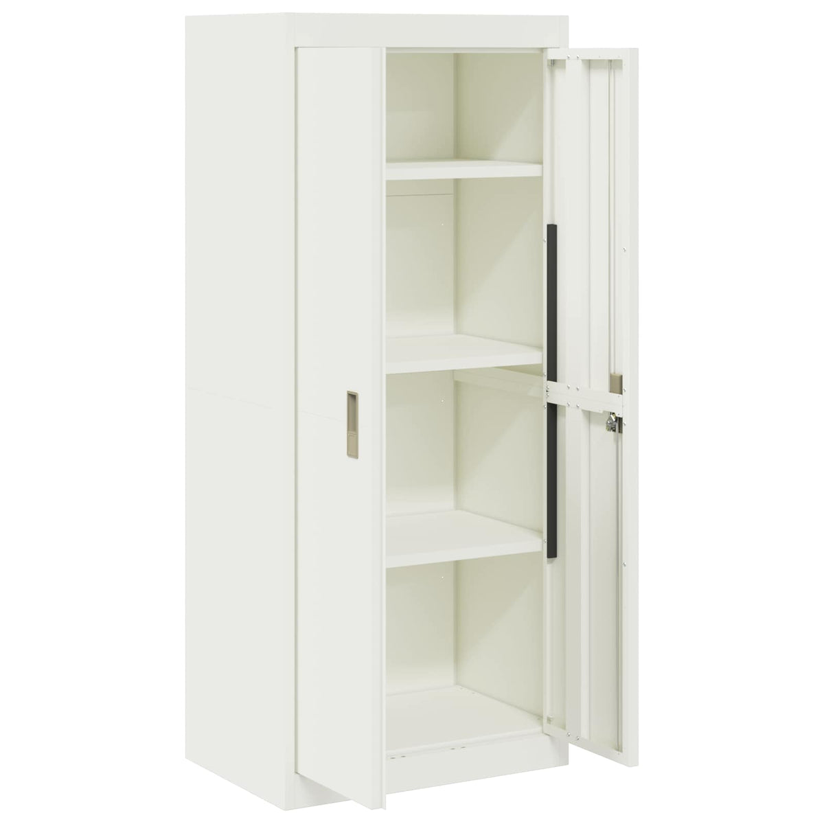vidaXL Szafka do przechowywania Biały 60 x 40 x 140 cm Stal