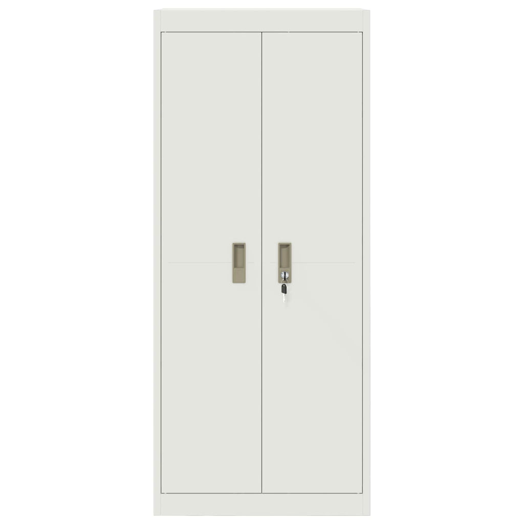 vidaXL Szafka do przechowywania Biały 60 x 40 x 140 cm Stal