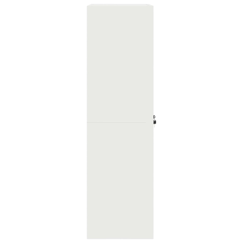 vidaXL Szafka do przechowywania Biały 60 x 40 x 140 cm Stal