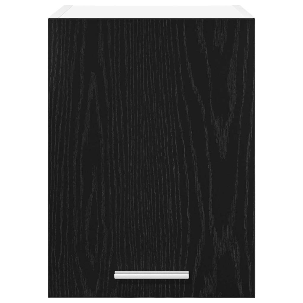 vidaXL Szafka wisząca 2 pcs Czarny Dąb i Biały 30 x 31 x 40 cm