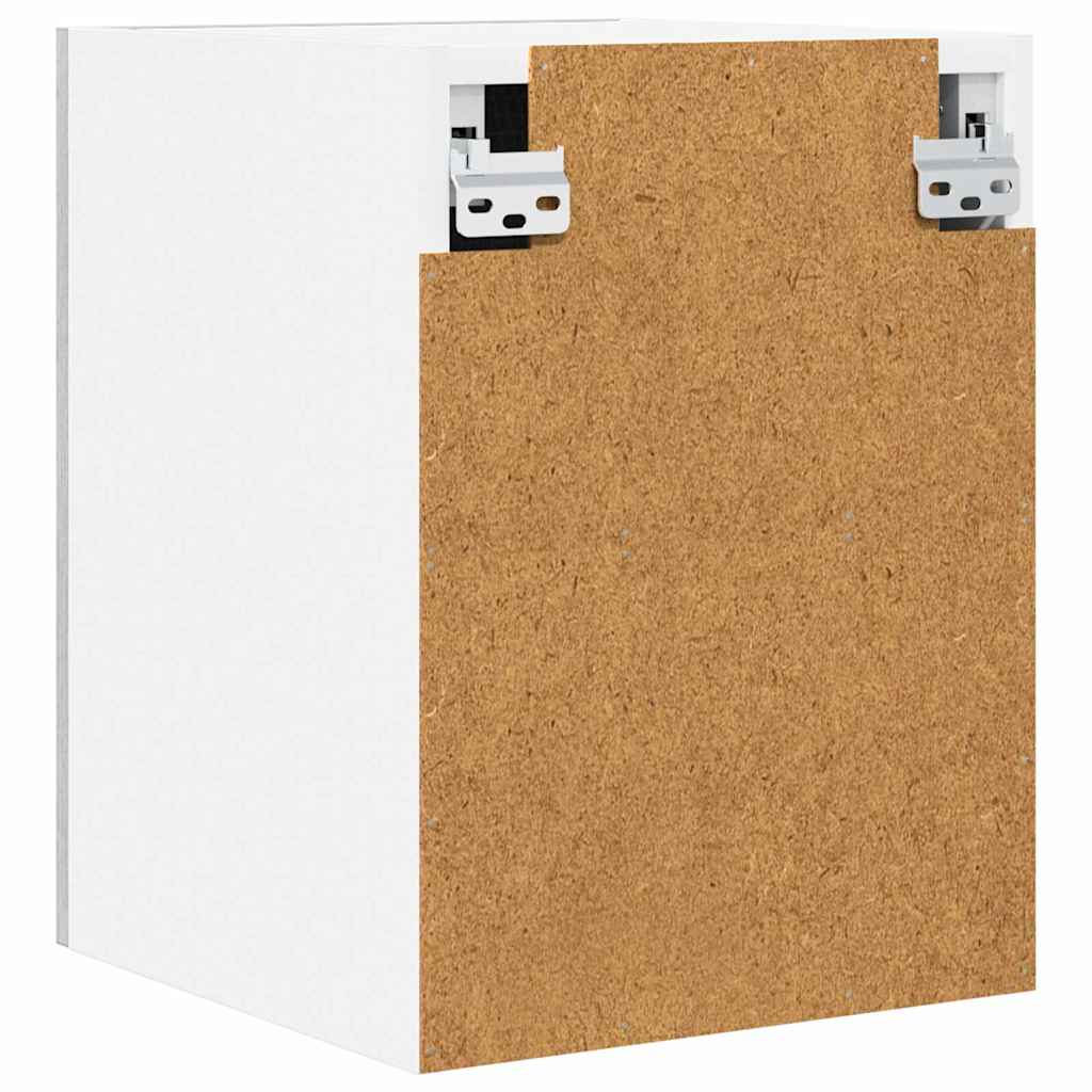vidaXL Szafka wisząca 2 pcs Szary Sonoma i Biały 30 x 31 x 40 cm