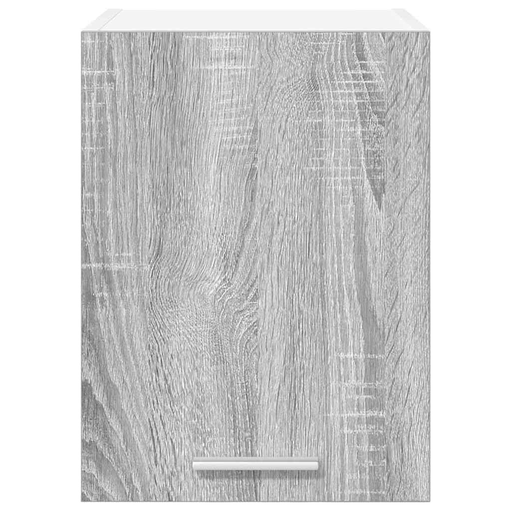 vidaXL Szafka wisząca 2 pcs Szary Sonoma i Biały 30 x 31 x 40 cm
