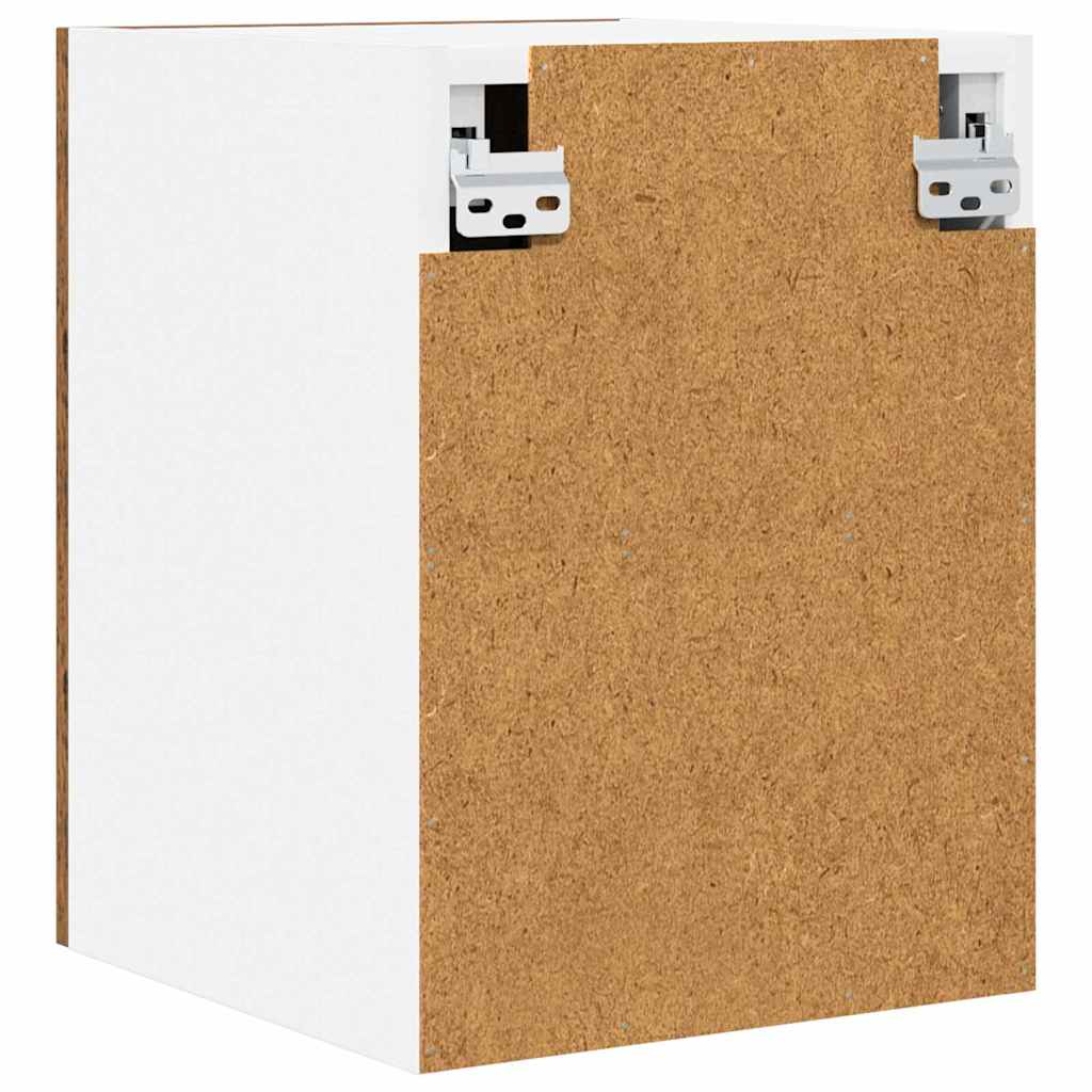 vidaXL Szafka wisząca 2 pcs Stare Drewno i Biały 30 x 31 x 40 cm