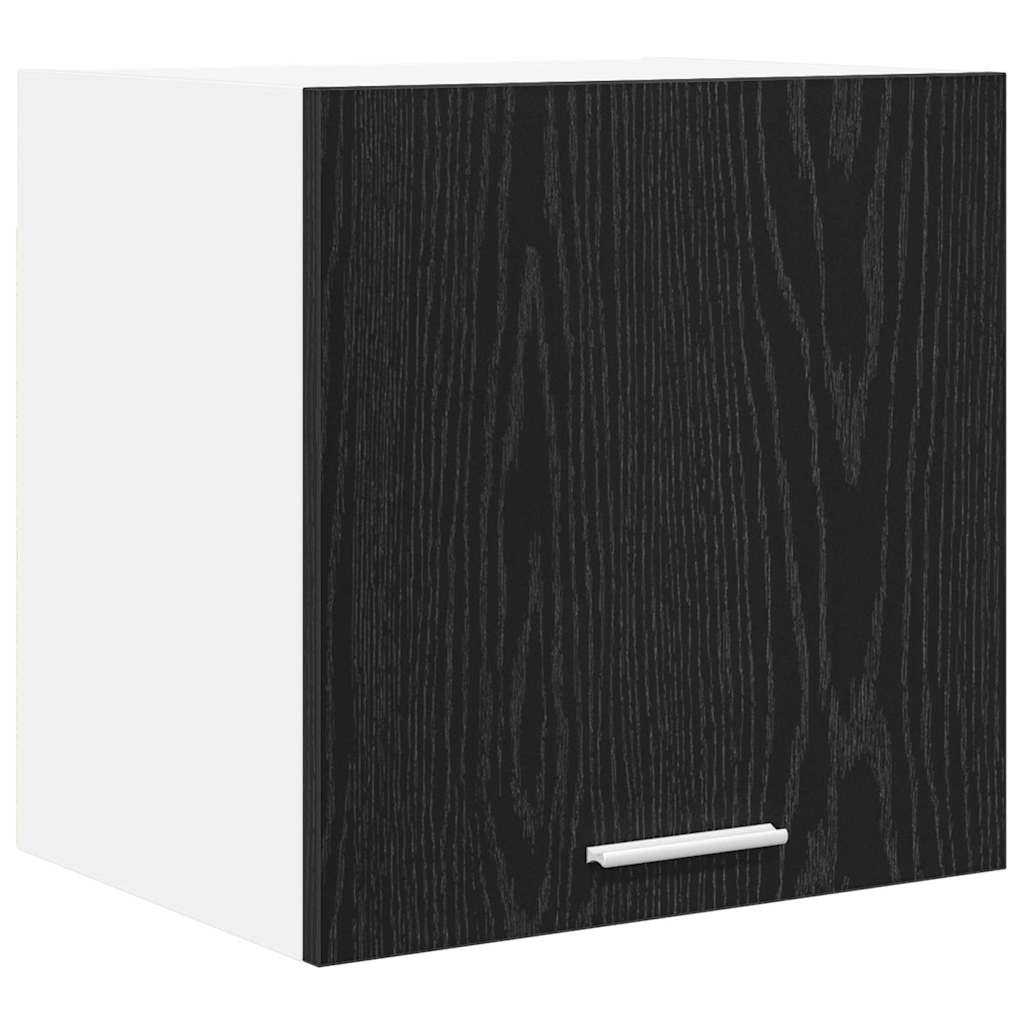 vidaXL Szafka wisząca 2 pcs Czarny Dąb i Biały 40 x 31 x 40 cm
