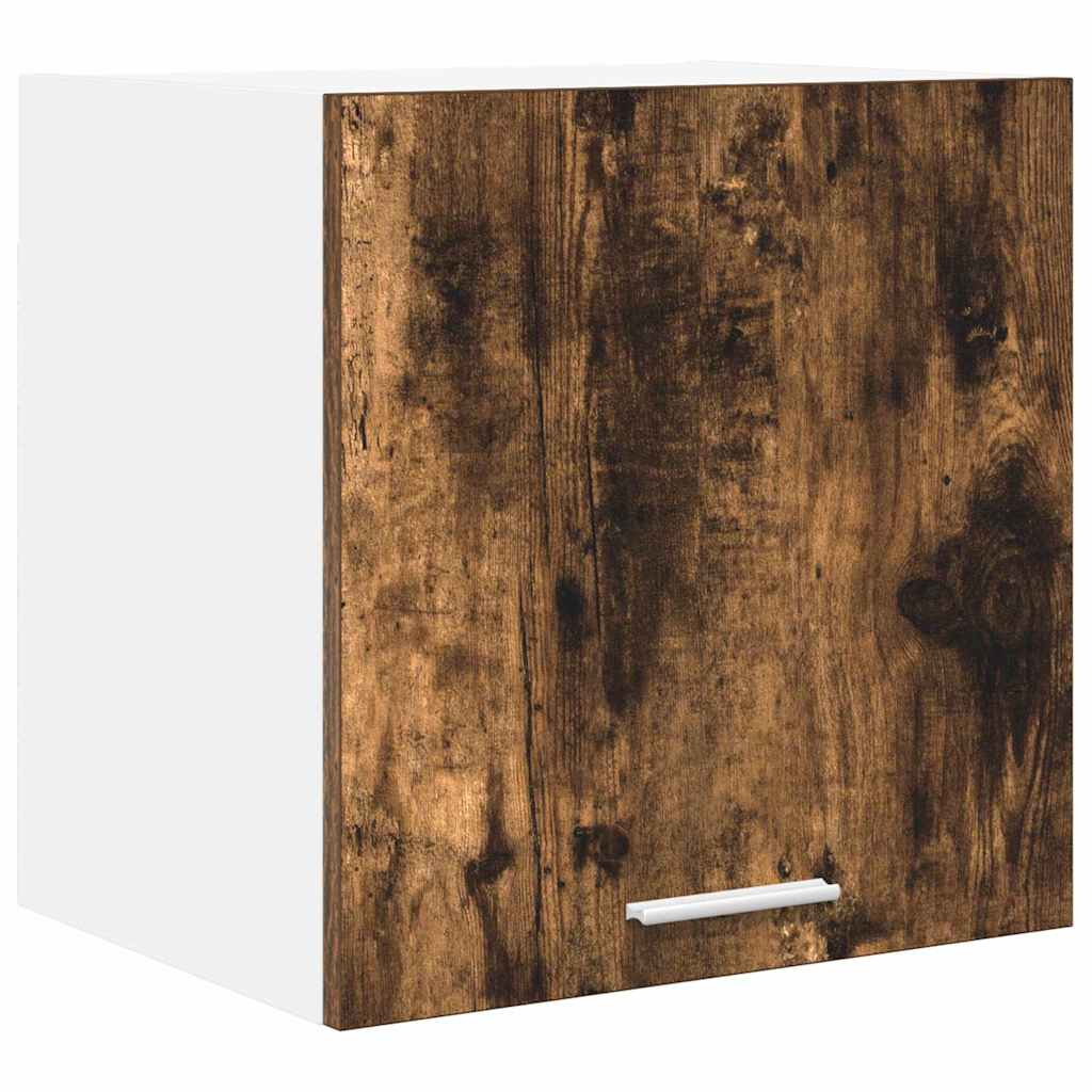 vidaXL Szafka wisząca 2 pcs Wędzony dąb i biały 40 x 31 x 40 cm