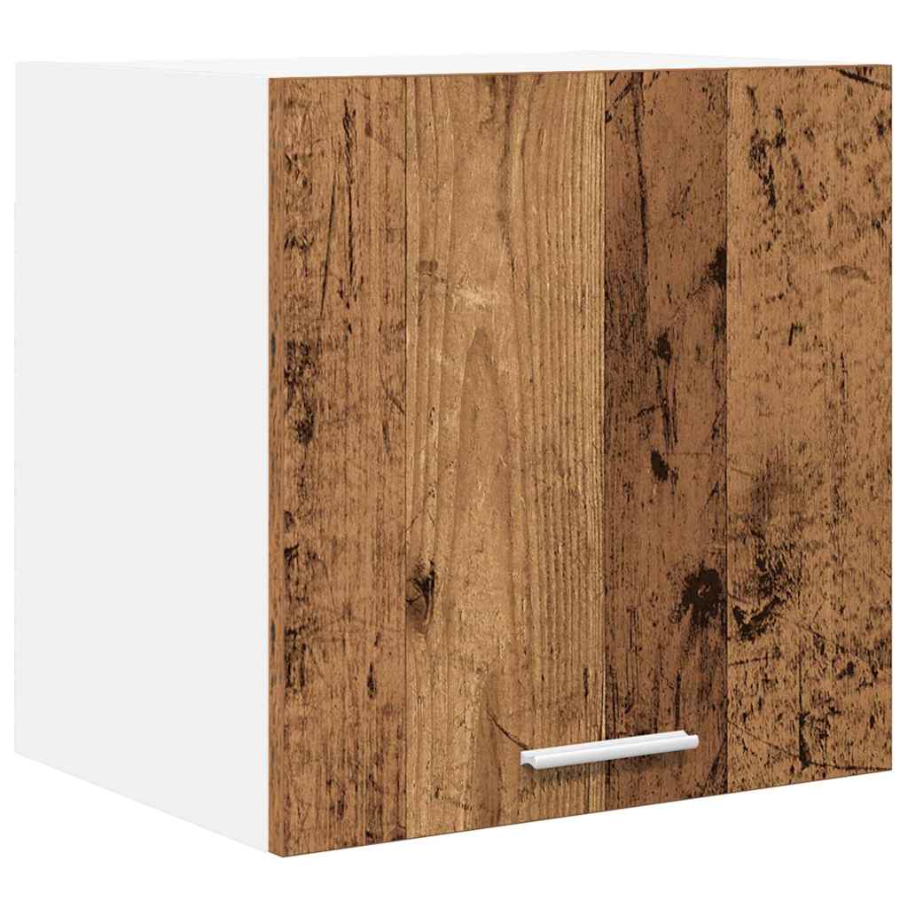 vidaXL Szafka wisząca 2 pcs Stare Drewno i Biały 40 x 31 x 40 cm