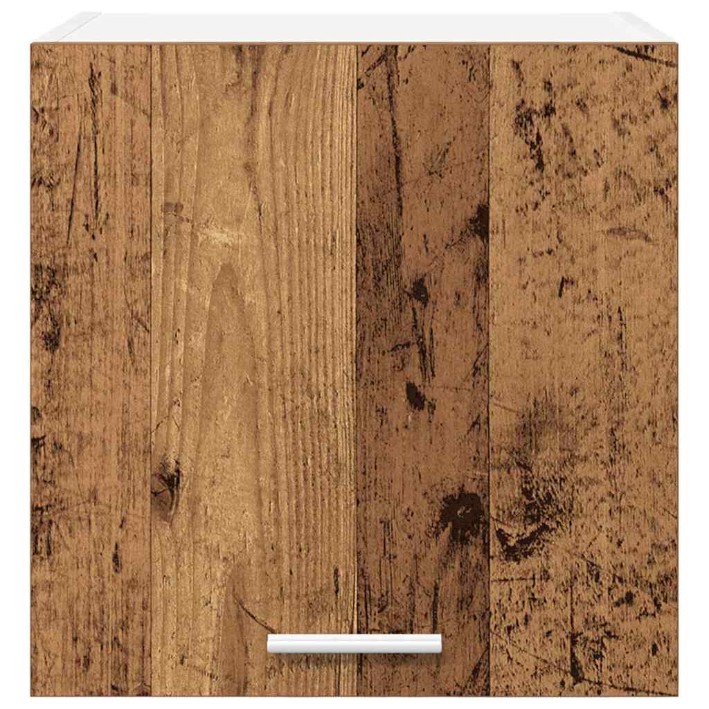 vidaXL Szafka wisząca 2 pcs Stare Drewno i Biały 40 x 31 x 40 cm