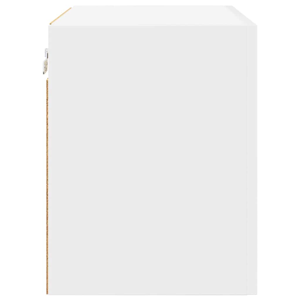vidaXL Szafka wisząca Biały 50 x 31 x 40 cm Drewno inżynieryjne