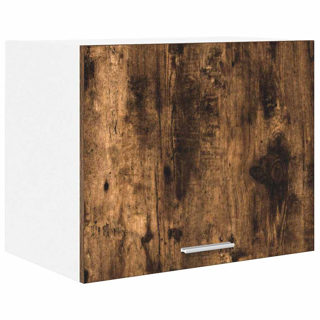 vidaXL Szafka wisząca 2 pcs Wędzony dąb i biały 50 x 31 x 40 cm
