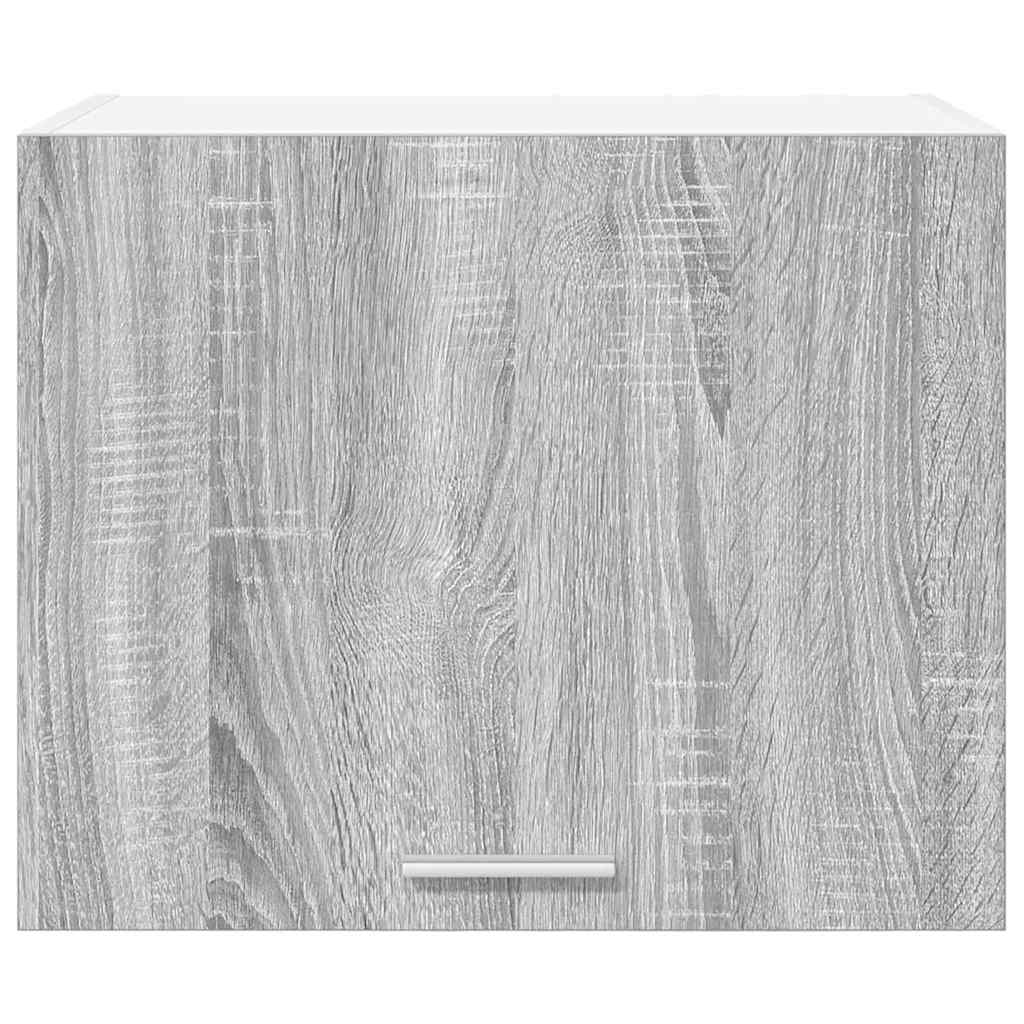 vidaXL Szafka wisząca Szary Sonoma i Biały 50 x 31 x 40 cm