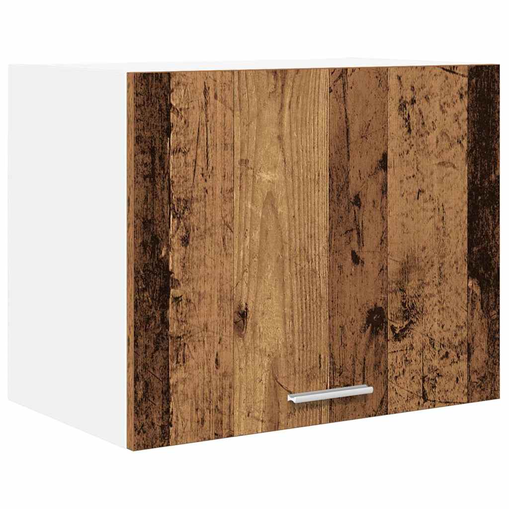 vidaXL Szafka wisząca 2 pcs Stare Drewno i Biały 50 x 31 x 40 cm