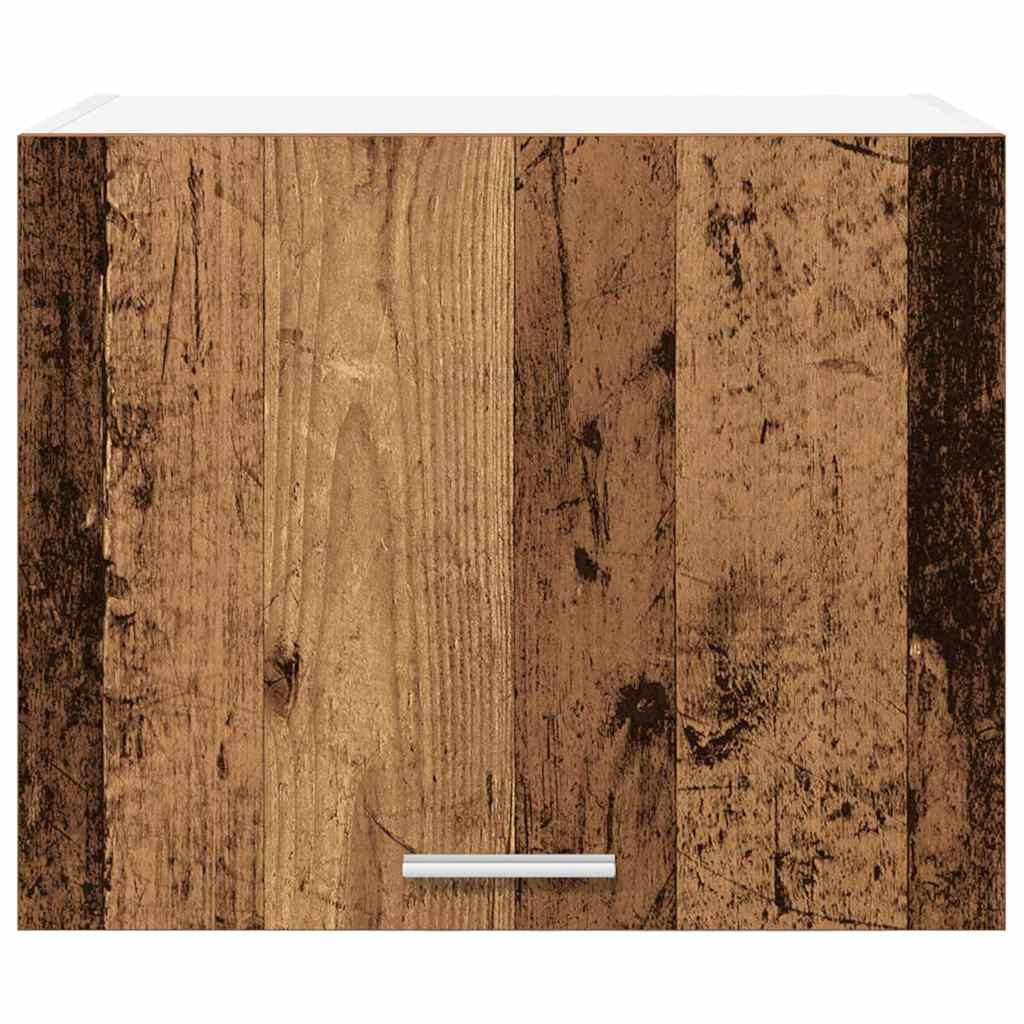 vidaXL Szafka wisząca 2 pcs Stare Drewno i Biały 50 x 31 x 40 cm