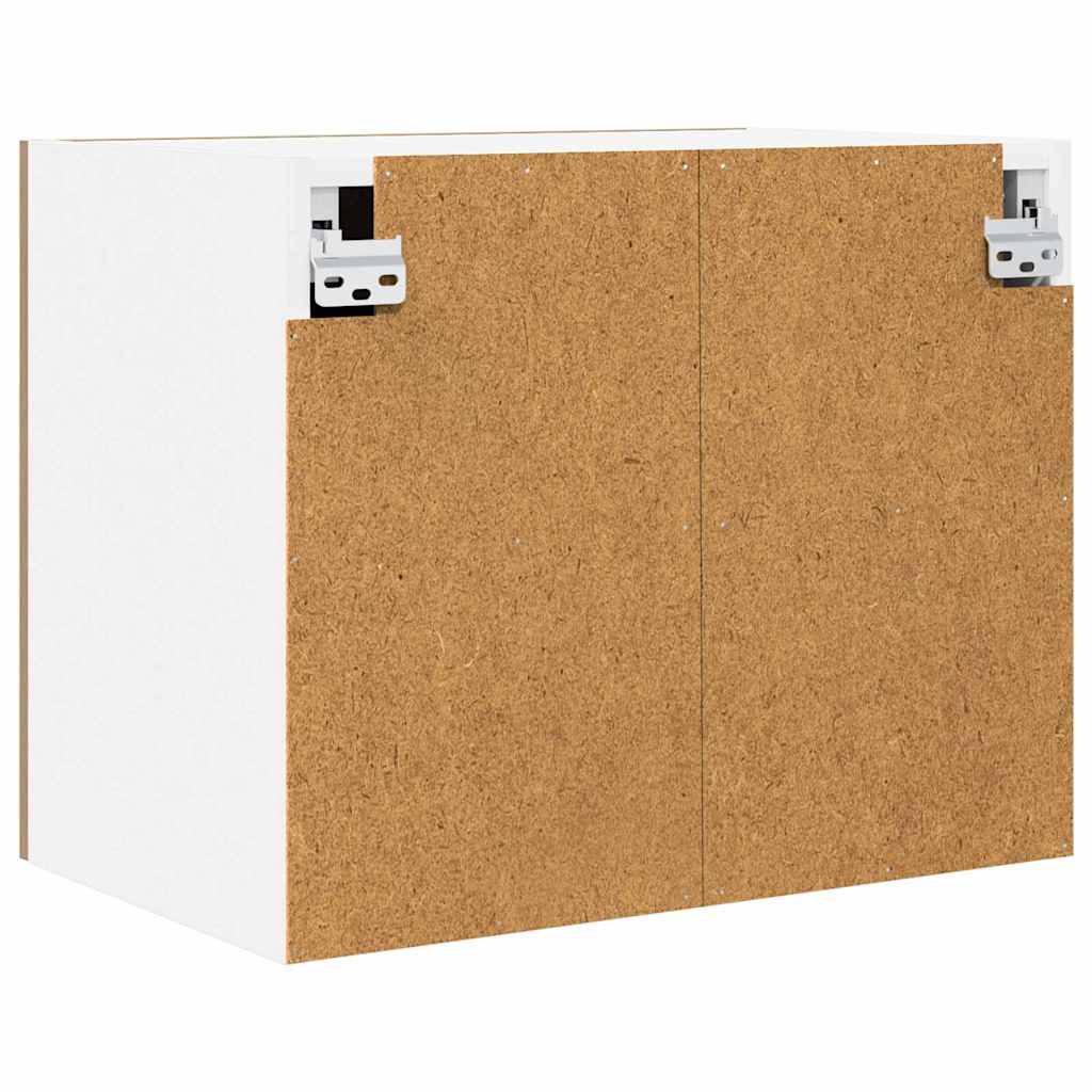 vidaXL Szafka wisząca Dąb rzemieślniczy i biały 50 x 31 x 40 cm