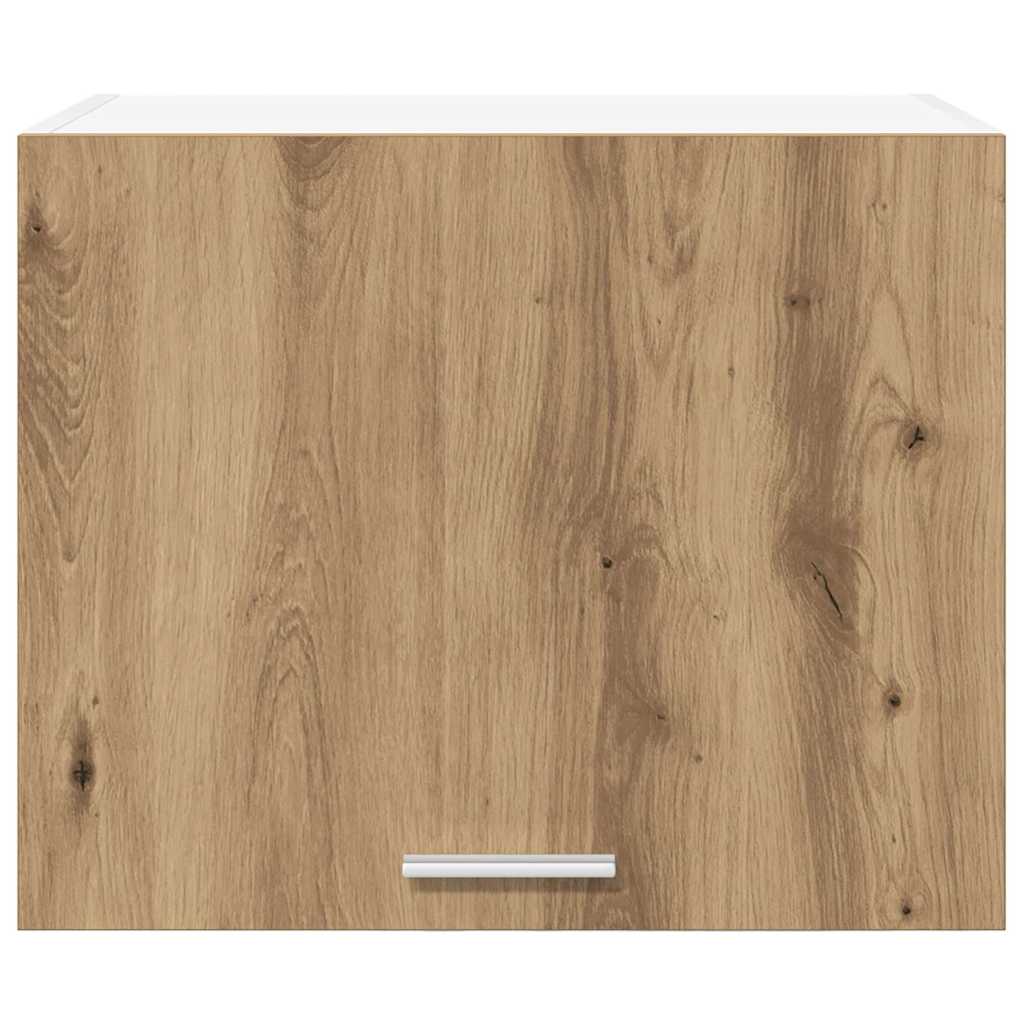 vidaXL Szafka wisząca Dąb rzemieślniczy i biały 50 x 31 x 40 cm