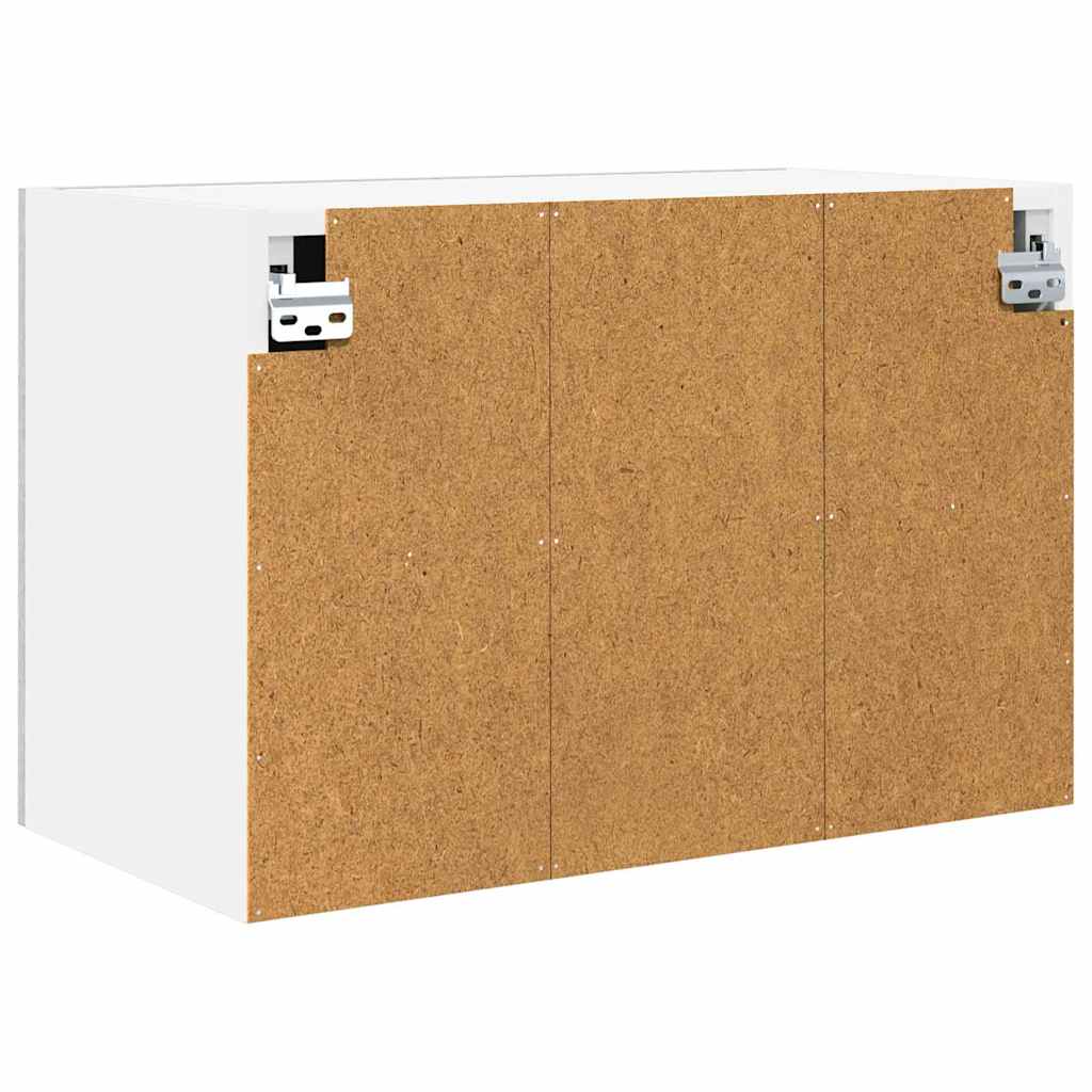 vidaXL Szafka wisząca Betonowa szarość i biel 60 x 31 x 40 cm