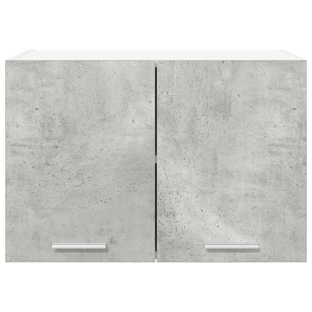 vidaXL Szafka wisząca Betonowa szarość i biel 60 x 31 x 40 cm