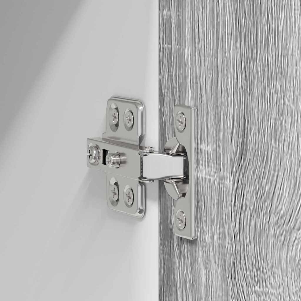 vidaXL Szafka wisząca Szary Sonoma i Biały 60 x 31 x 40 cm