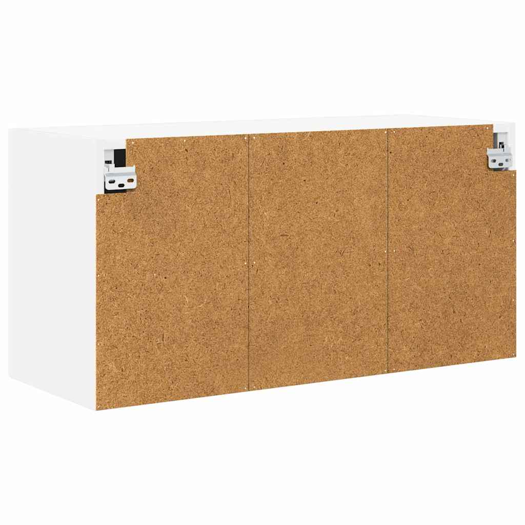 vidaXL Szafka wisząca Biały 80 x 31 x 40 cm Drewno inżynieryjne