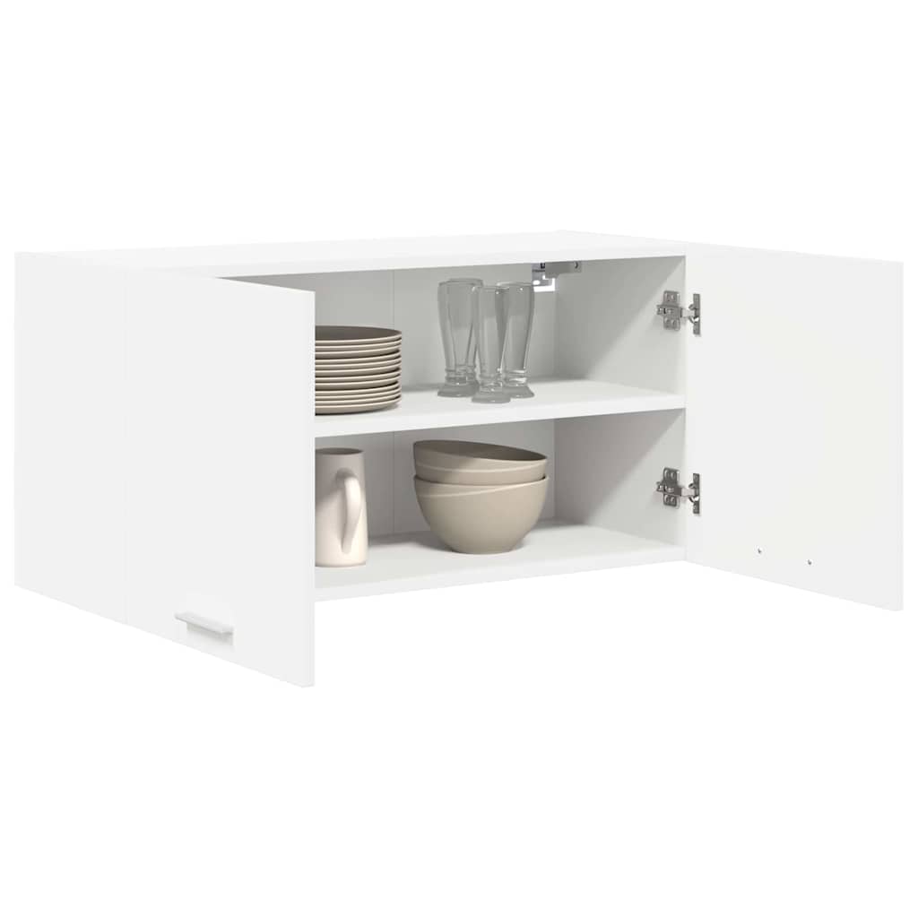 vidaXL Szafka wisząca Biały 80 x 31 x 40 cm Drewno inżynieryjne