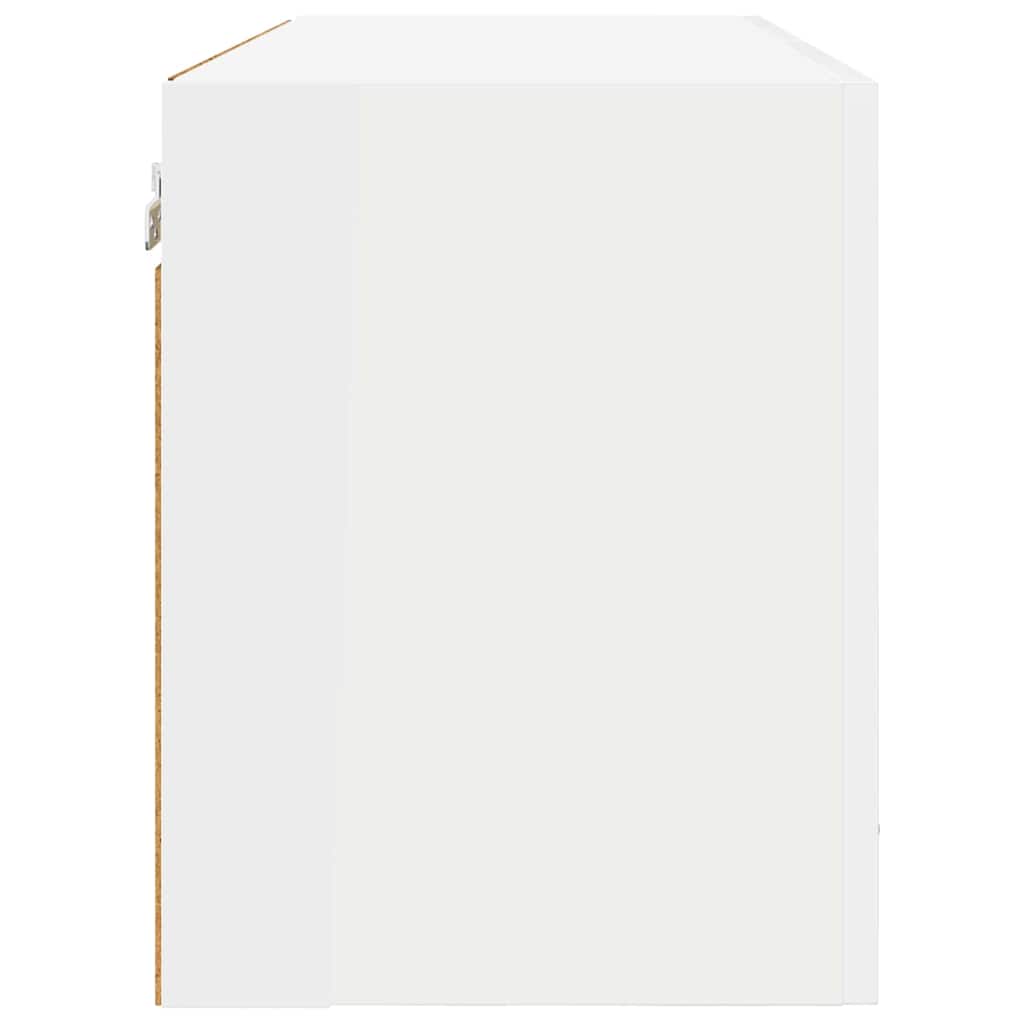 vidaXL Szafka wisząca Biały 80 x 31 x 40 cm Drewno inżynieryjne