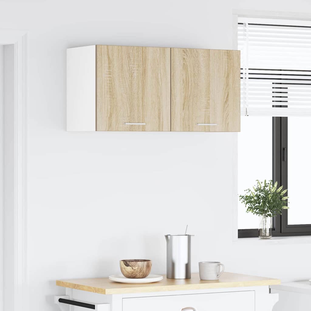 vidaXL Szafka wisząca Dąb Sonoma 80 x 31 x 40 cm Drewno inżynieryjne