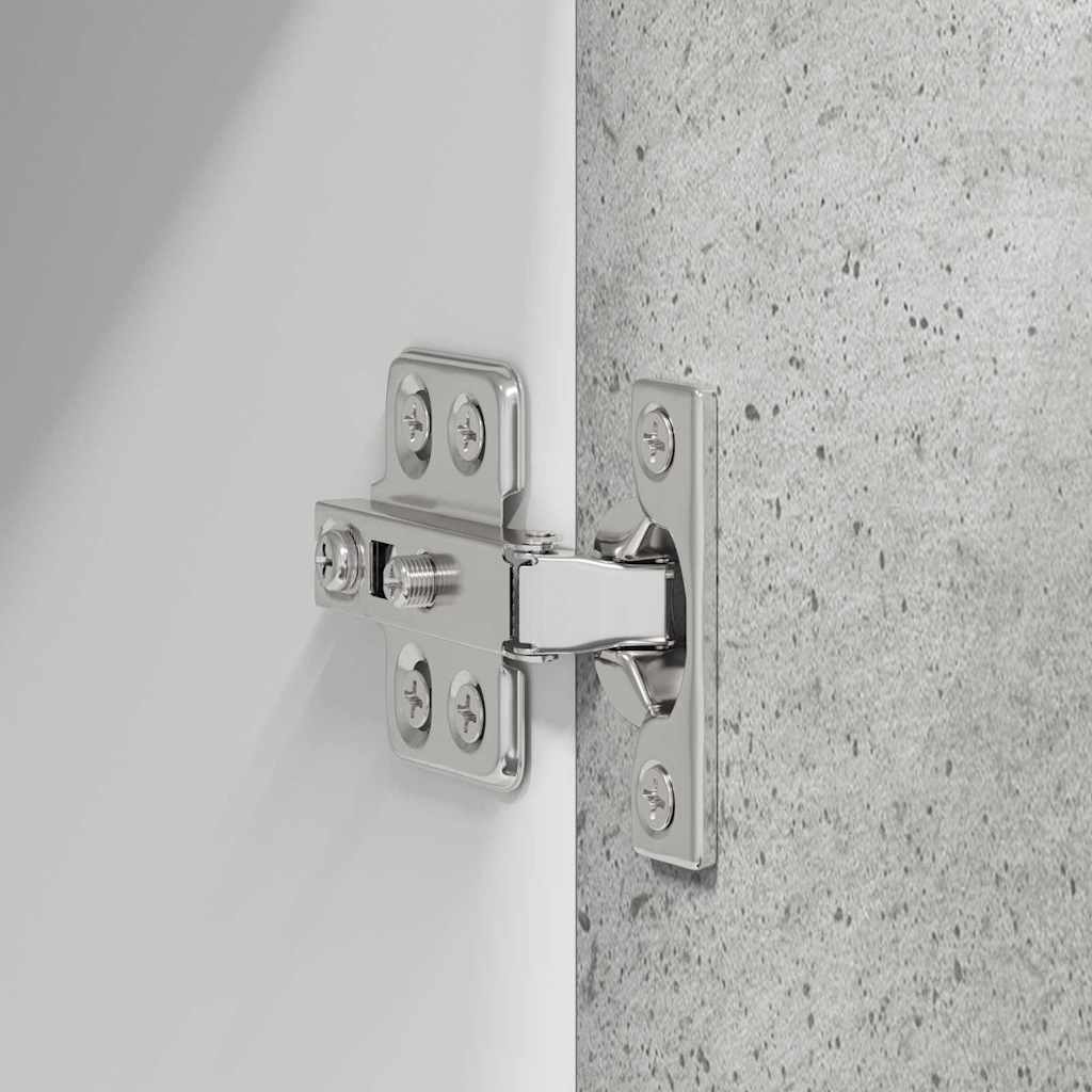 vidaXL Szafka wisząca Betonowy szary 80 x 31 x 40 cm