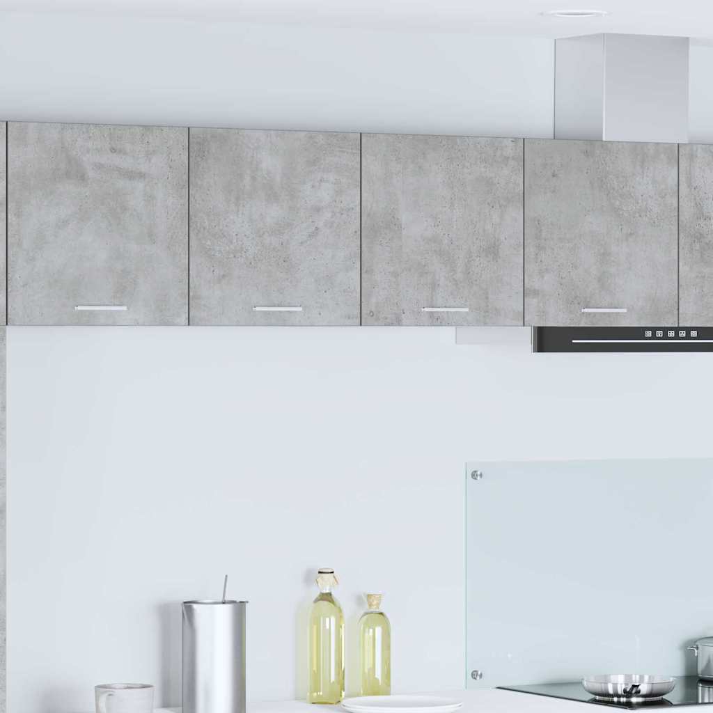 vidaXL Szafka wisząca Betonowy szary 80 x 31 x 40 cm