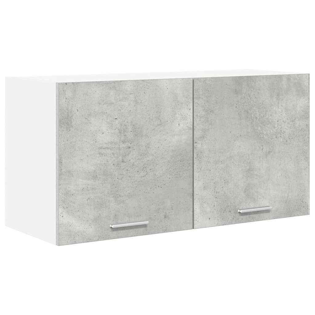 vidaXL Szafka wisząca Betonowy szary 80 x 31 x 40 cm