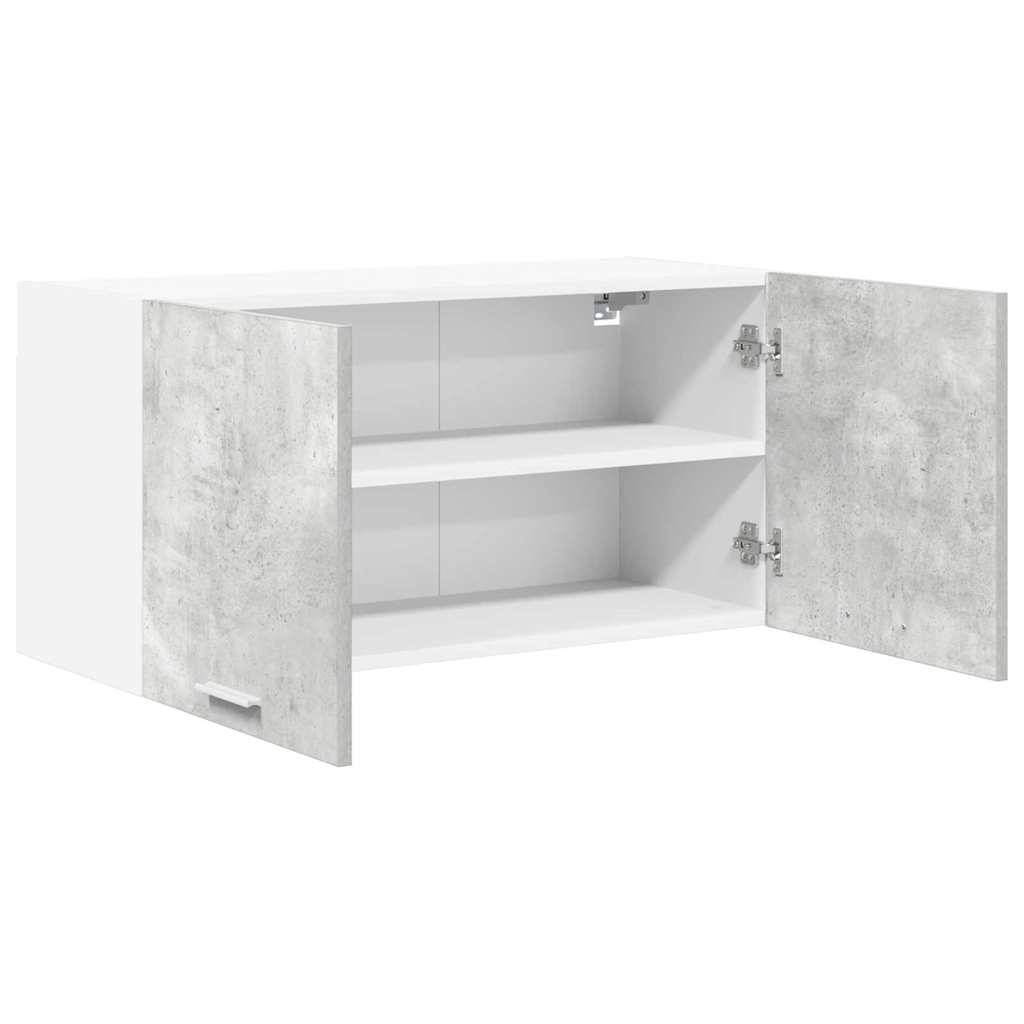 vidaXL Szafka wisząca Betonowy szary 80 x 31 x 40 cm