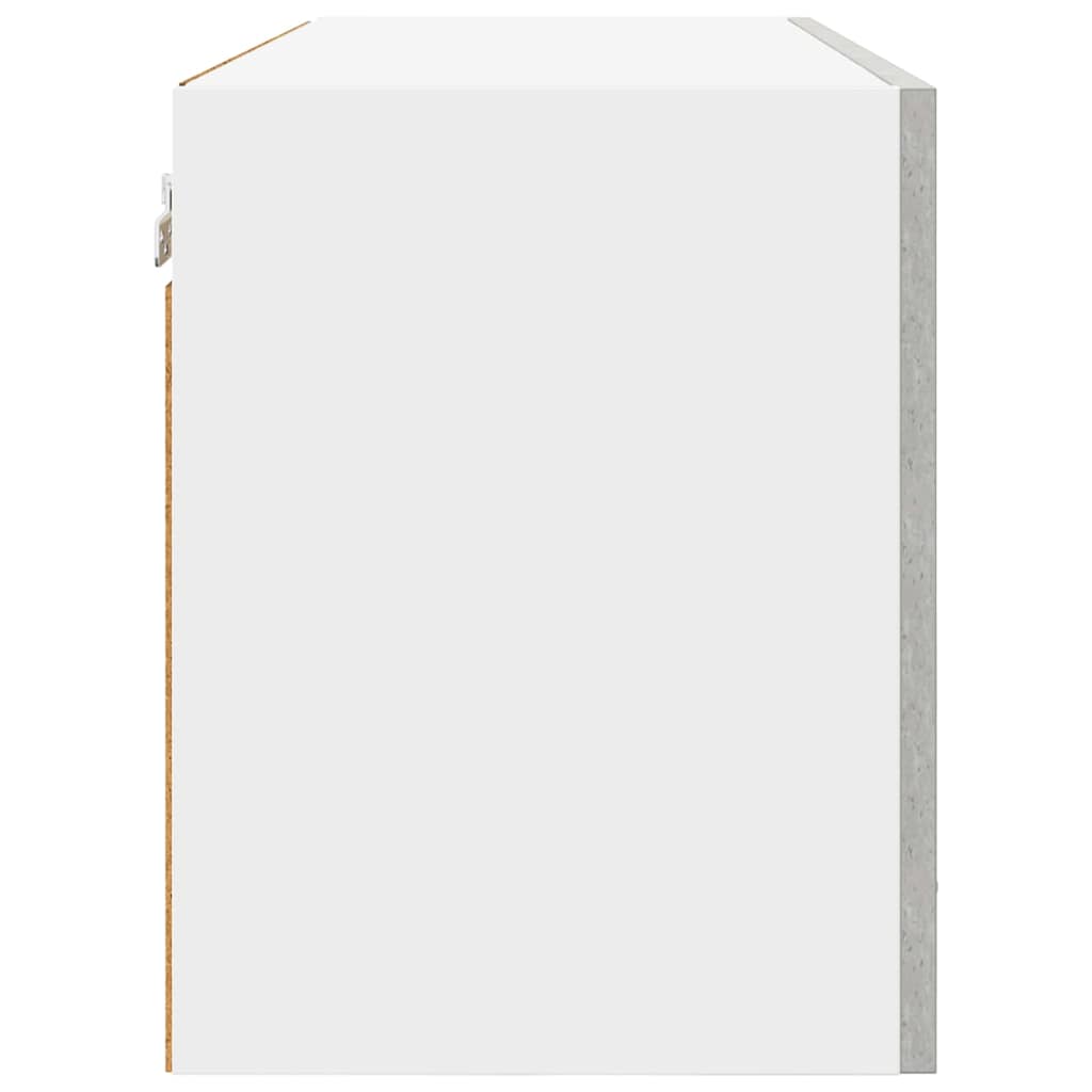 vidaXL Szafka wisząca Betonowy szary 80 x 31 x 40 cm