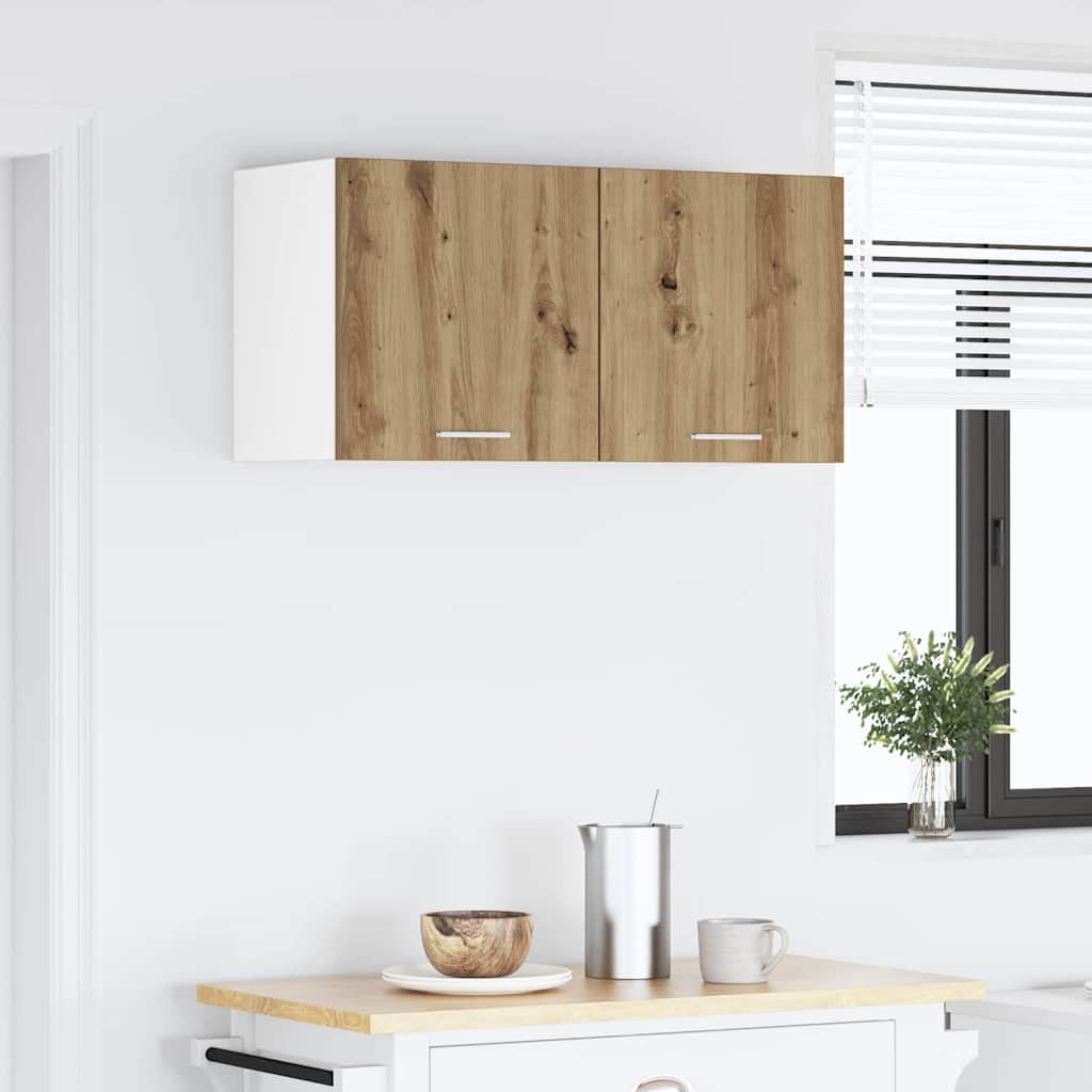 vidaXL Szafka wisząca Dąb rzemieślniczy 80 x 31 x 40 cm