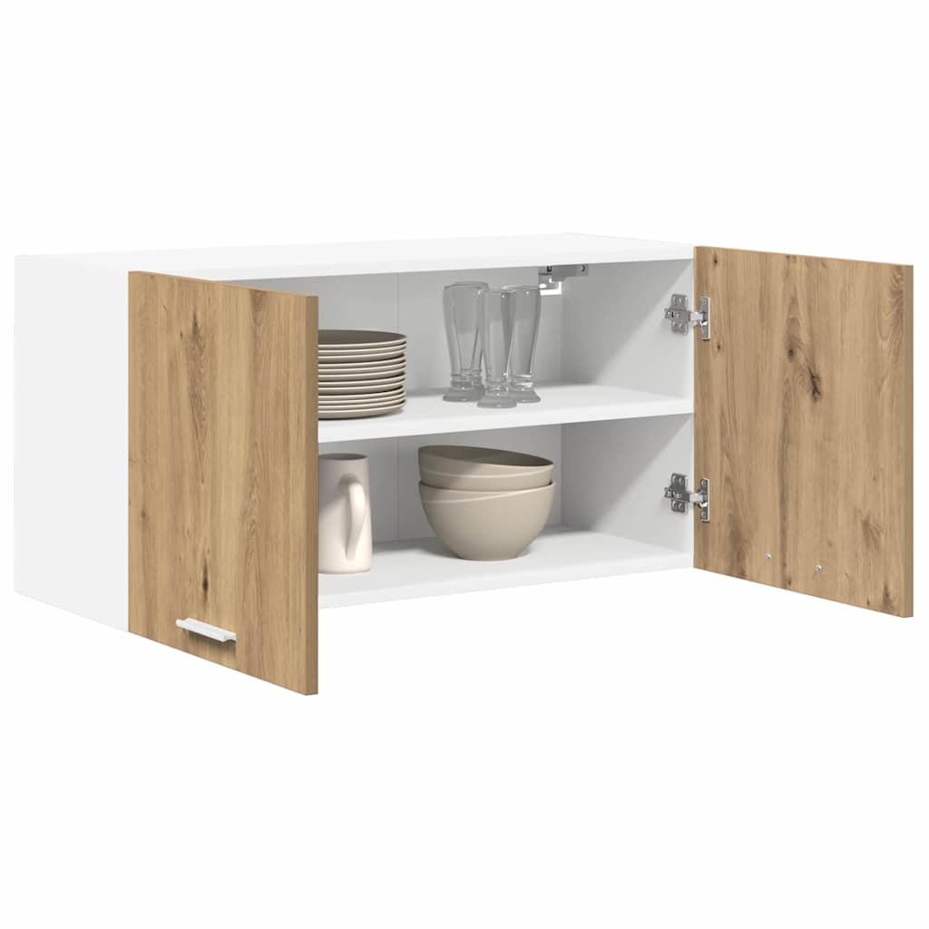 vidaXL Szafka wisząca Dąb rzemieślniczy 80 x 31 x 40 cm