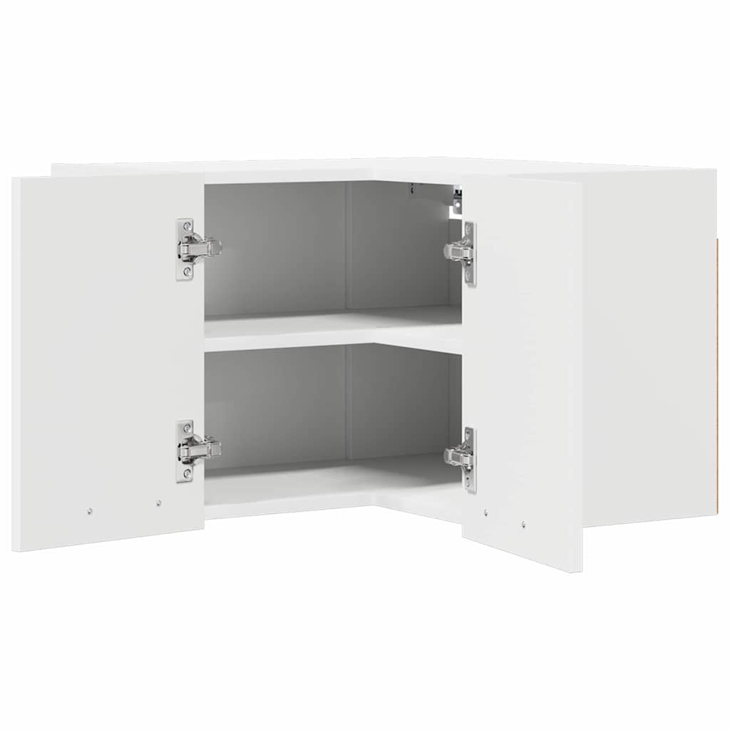 vidaXL Szafka wisząca Biały 57 x 57 x 40 cm Drewno inżynieryjne