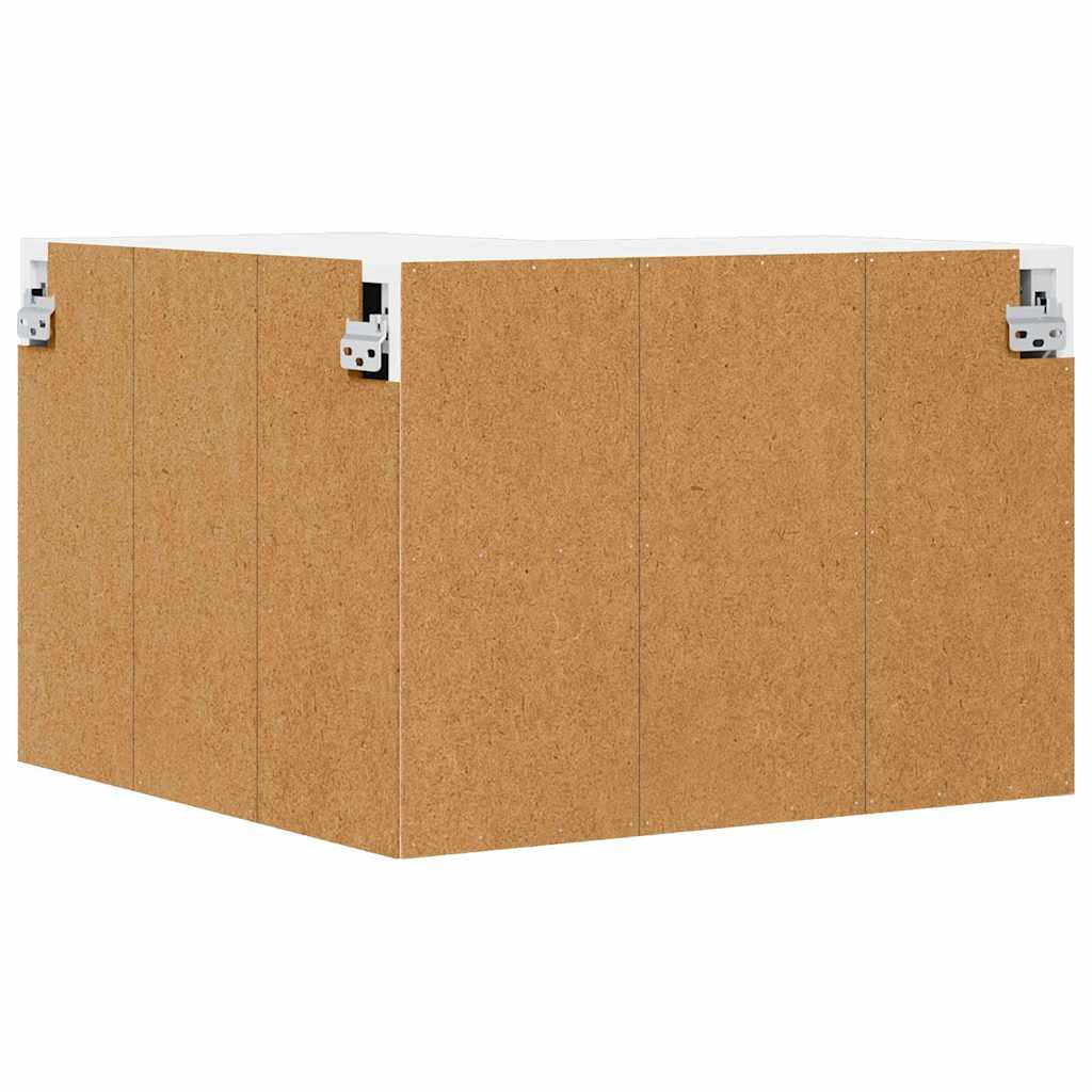 vidaXL Szafka wisząca Biały 57 x 57 x 40 cm Drewno inżynieryjne