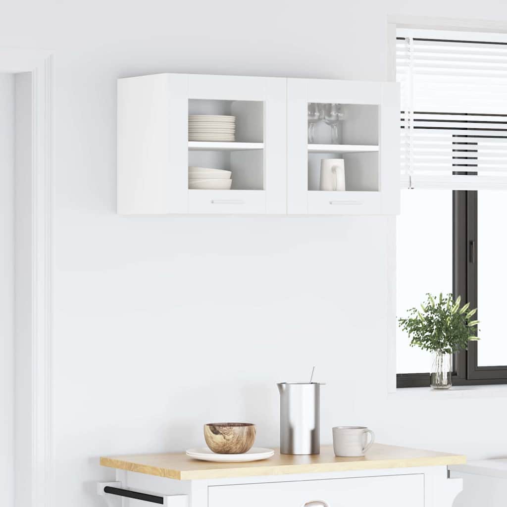 vidaXL Szafka wisząca Biały 40 x 31 x 40 cm Drewno inżynieryjne