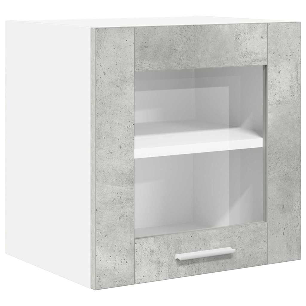 vidaXL Szafka wisząca Betonowy szary 40 x 31 x 40 cm