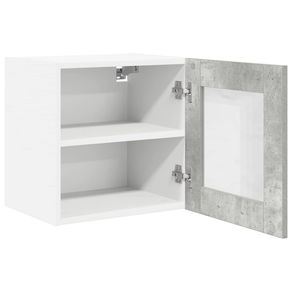 vidaXL Szafka wisząca Betonowy szary 40 x 31 x 40 cm