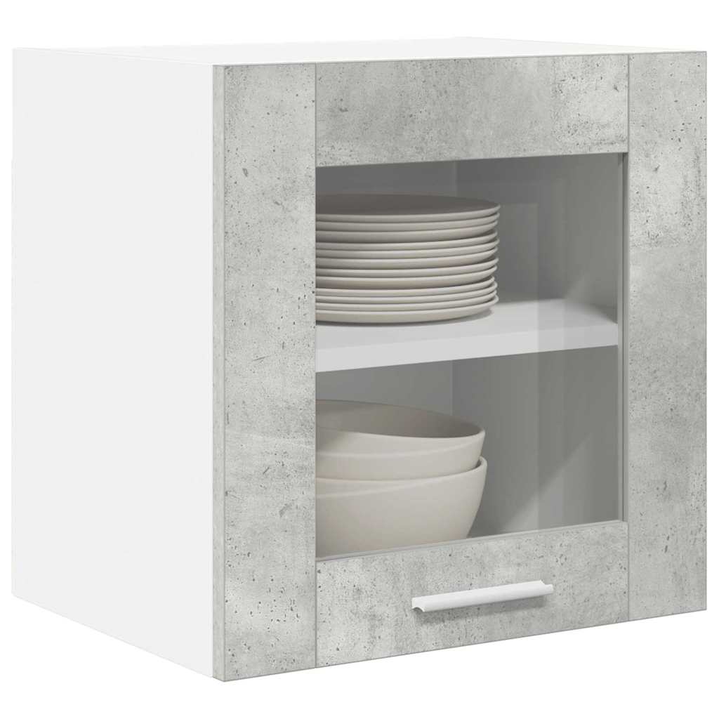 vidaXL Szafka wisząca Betonowy szary 40 x 31 x 40 cm