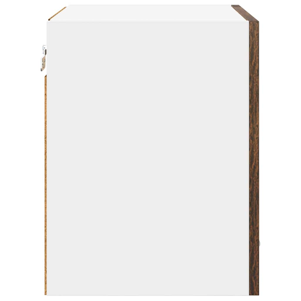 vidaXL Szafka wisząca z drzwiami 2 pcs Dąb wędzony 40 x 31 x 40 cm
