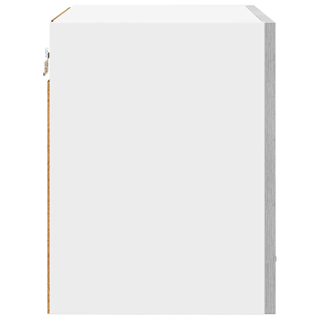 vidaXL Szafka wisząca z drzwiami 2 pcs Szary Sonoma 40 x 31 x 40 cm