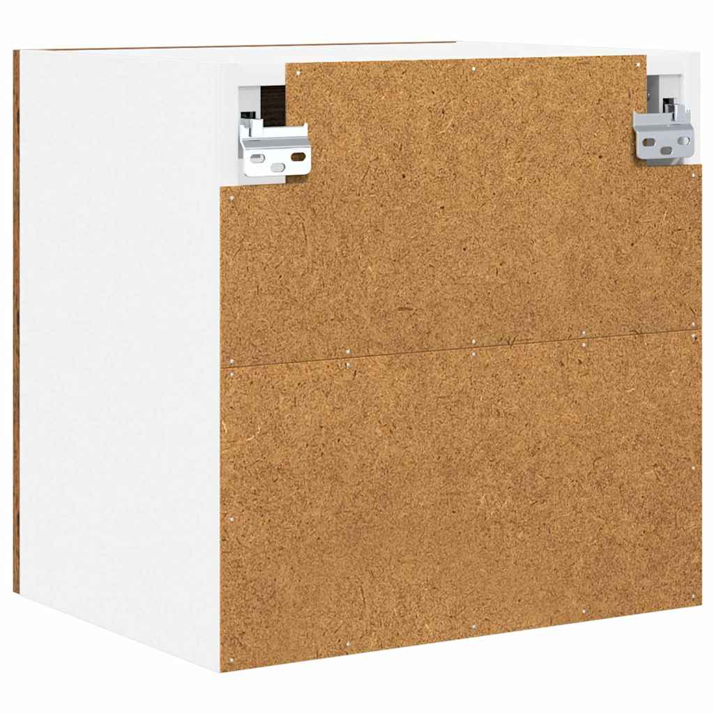 vidaXL Szafka wisząca z drzwiami 2 pcs Stare drewno 40 x 31 x 40 cm