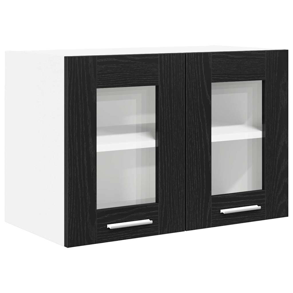 vidaXL Szafka wisząca Czarny Dąb 60 x 31 x 40 cm Drewno inżynieryjne