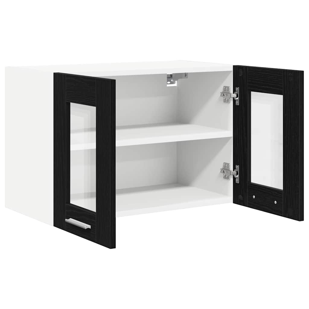 vidaXL Szafka wisząca Czarny Dąb 60 x 31 x 40 cm Drewno inżynieryjne