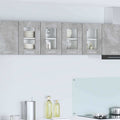 vidaXL Szafka wisząca Betonowy szary 60 x 31 x 40 cm