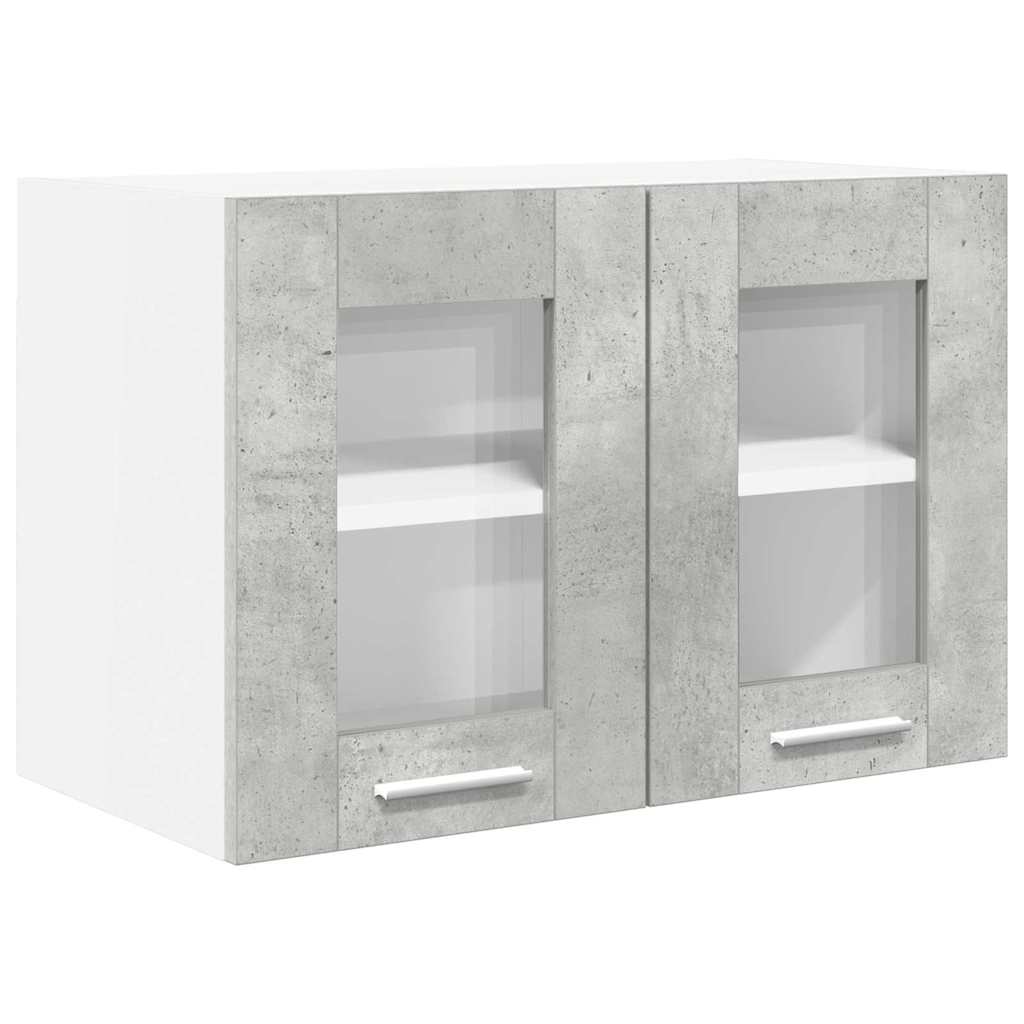 vidaXL Szafka wisząca Betonowy szary 60 x 31 x 40 cm