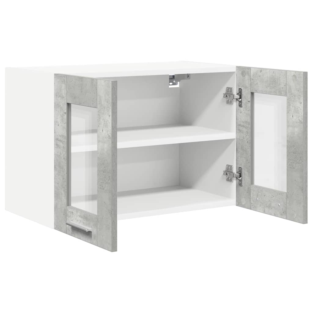 vidaXL Szafka wisząca Betonowy szary 60 x 31 x 40 cm