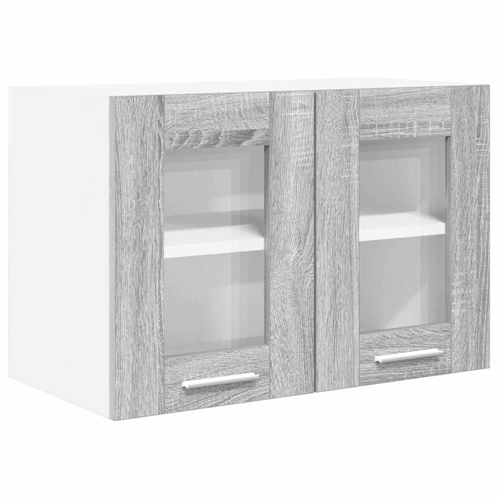 vidaXL Szafka wisząca Szary Sonoma 60 x 31 x 40 cm Drewno inżynieryjne