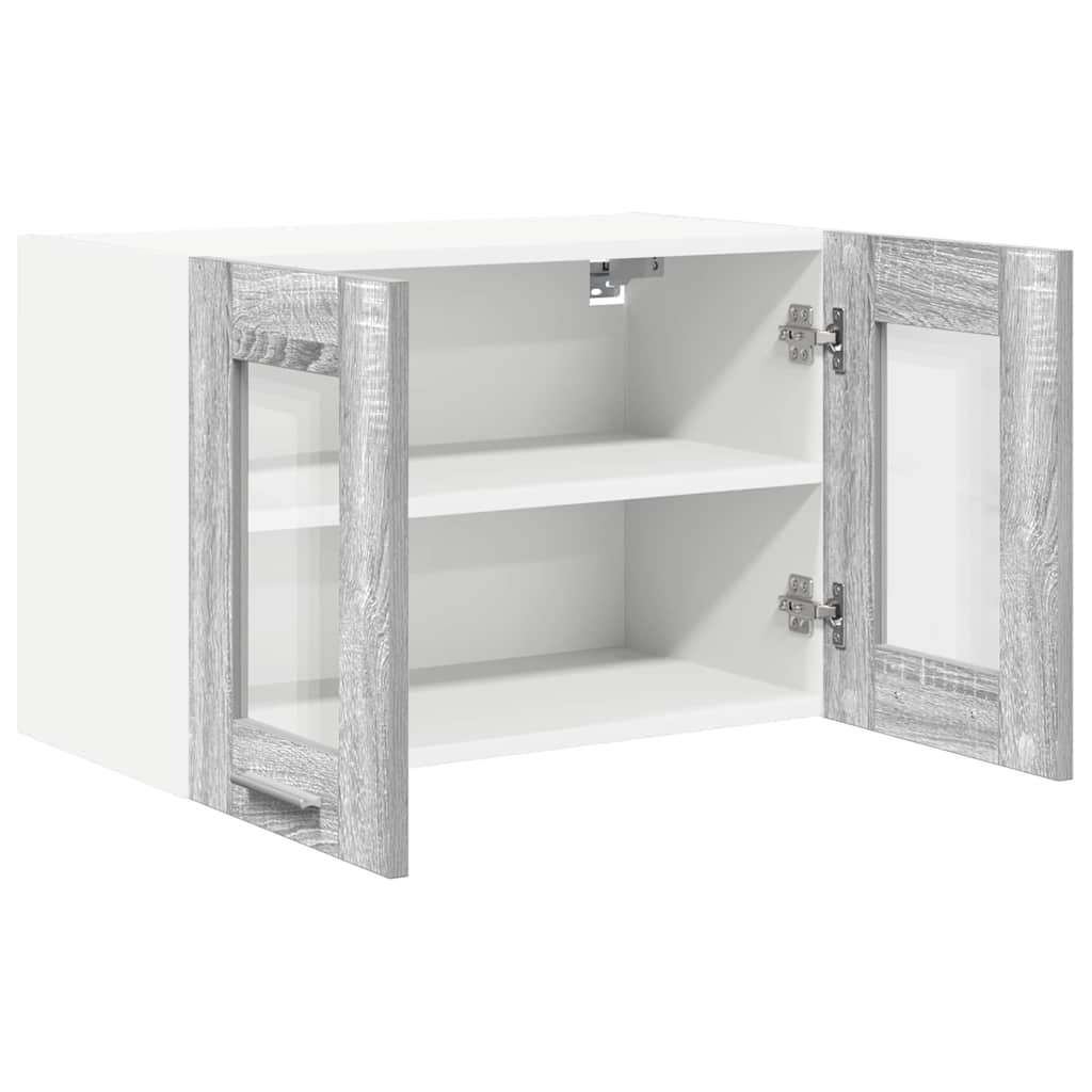 vidaXL Szafka wisząca Szary Sonoma 60 x 31 x 40 cm Drewno inżynieryjne